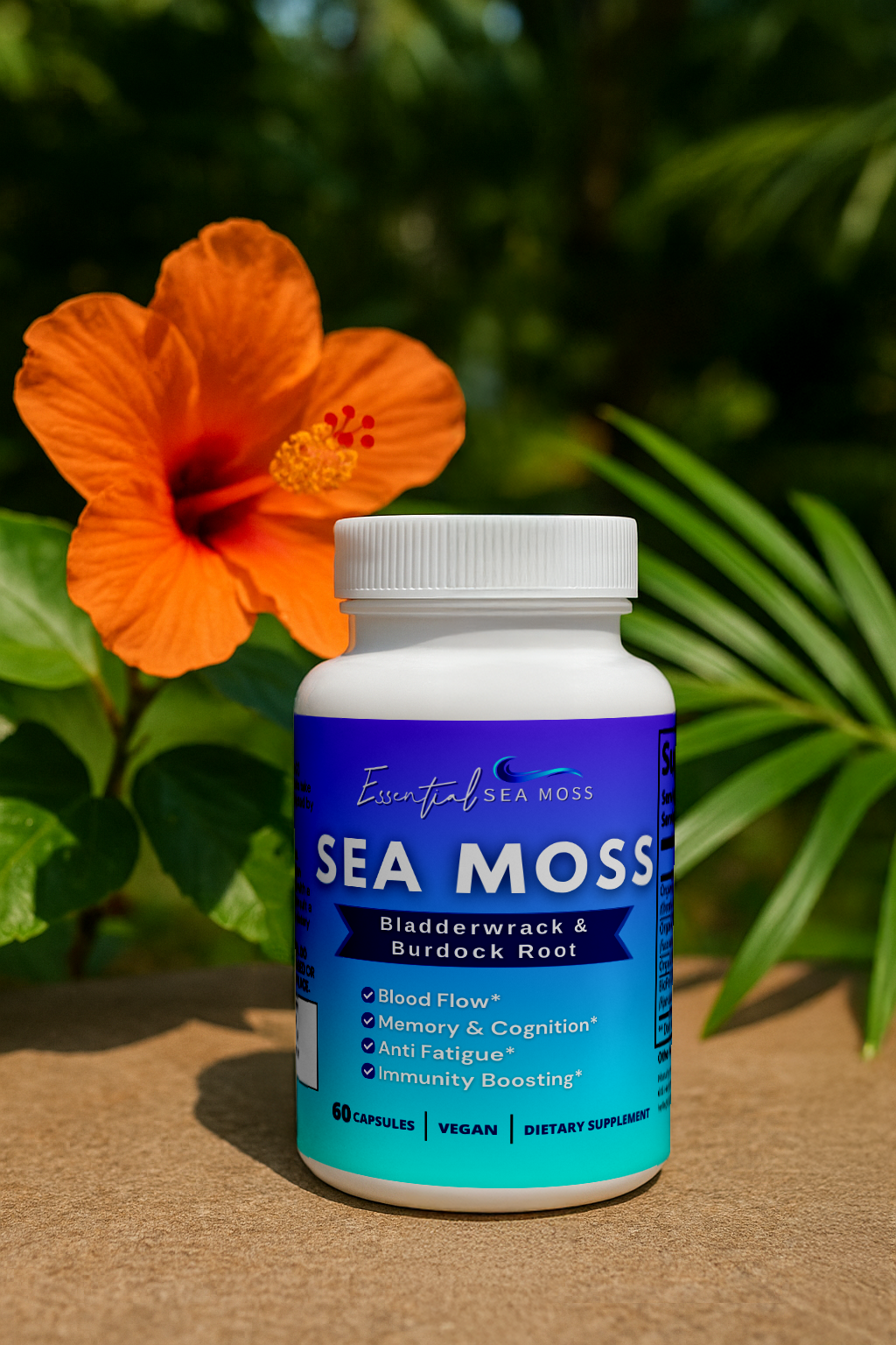 Sea Moss Bladderwrack & Burdock Capsules