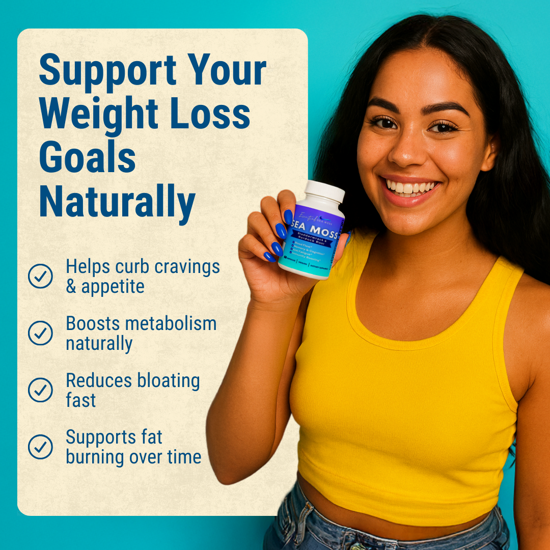 Sea Moss Bladderwrack & Burdock Capsules