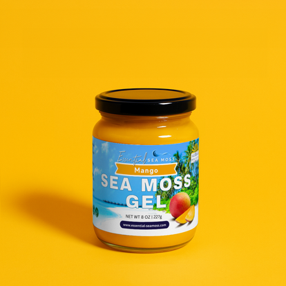 Wildcrafted Sea Moss Gel | Fruit Infused | Essential Sea Moss