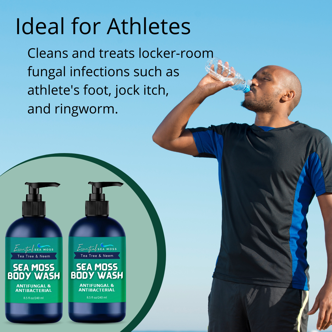 Sea Moss Body Wash Infused with Tea Tree & Neem