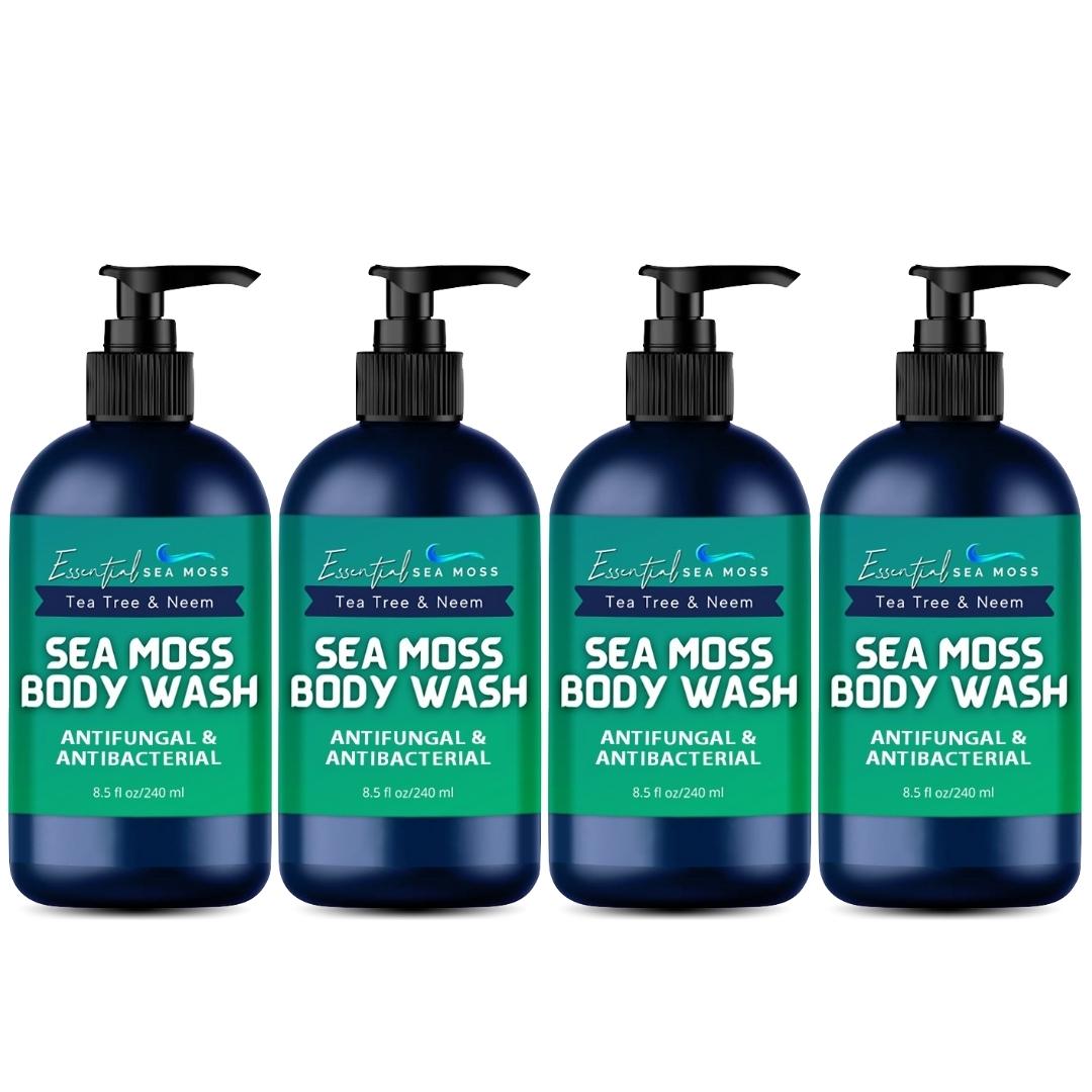 Sea Moss Body Wash Infused with Tea Tree & Neem