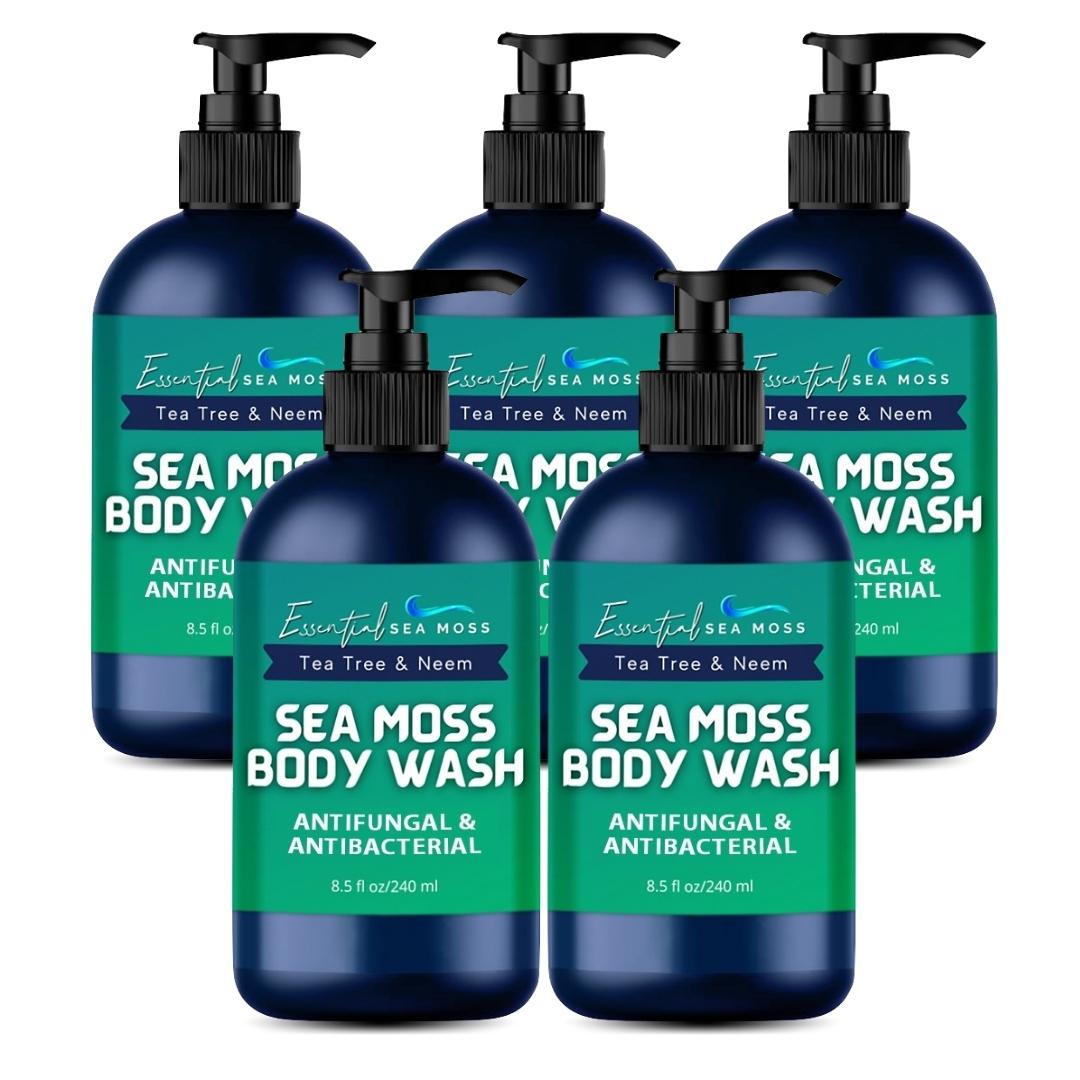 Sea Moss Body Wash Infused with Tea Tree & Neem