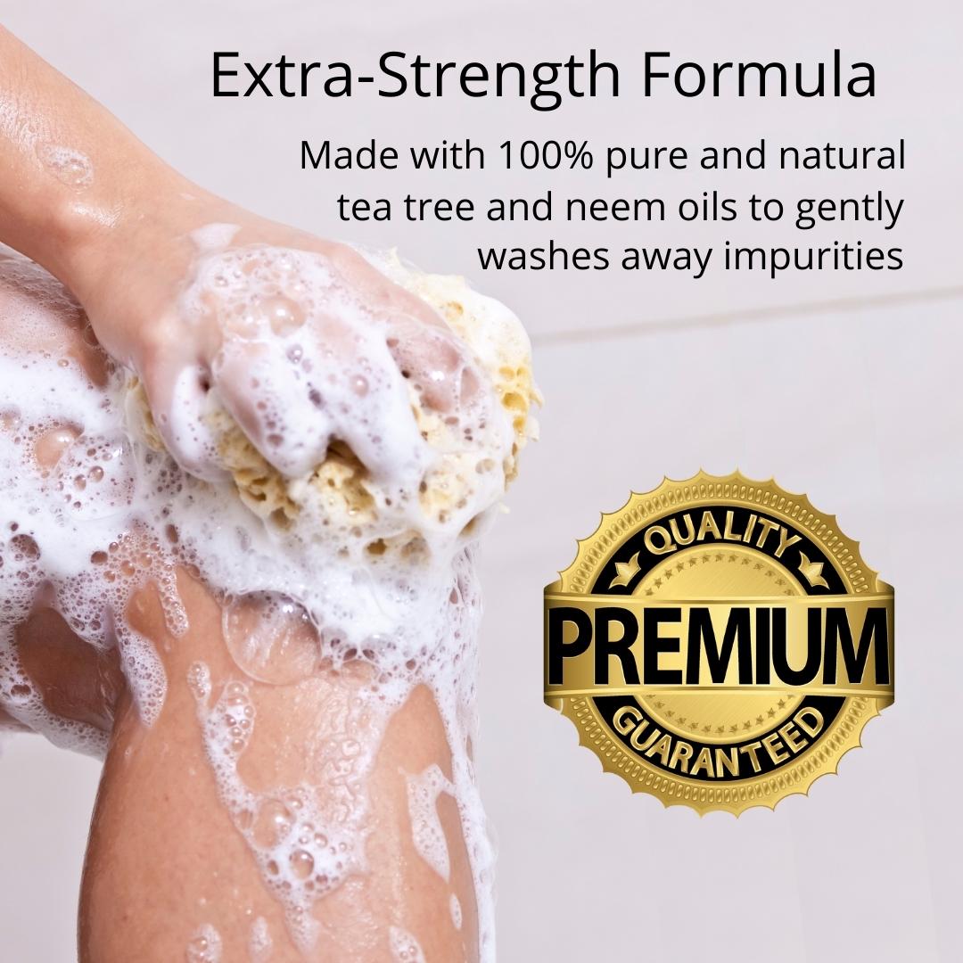 Sea Moss Body Wash Infused with Tea Tree & Neem