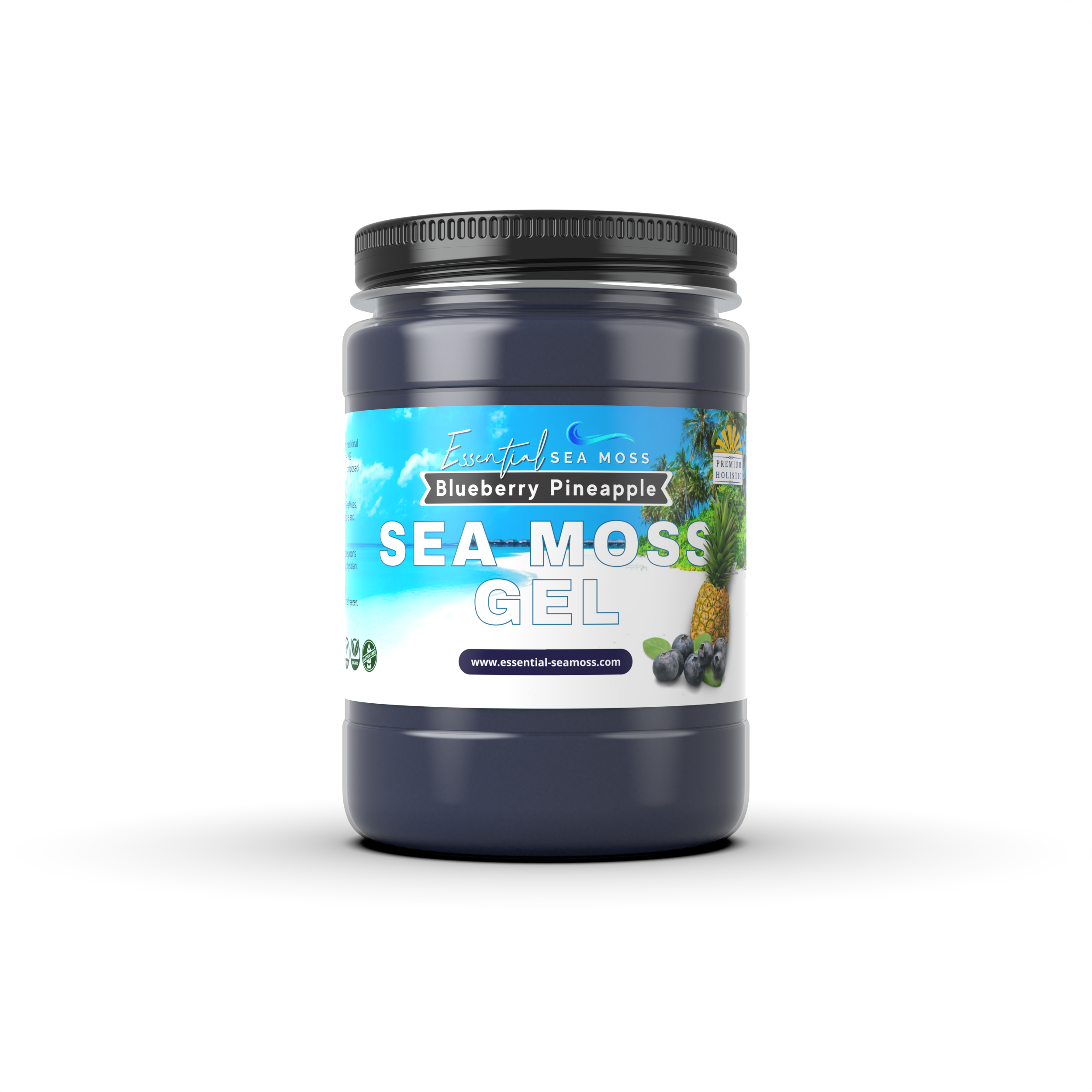 Fresh Organic Peach Infused Sea Moss Gel main image 0