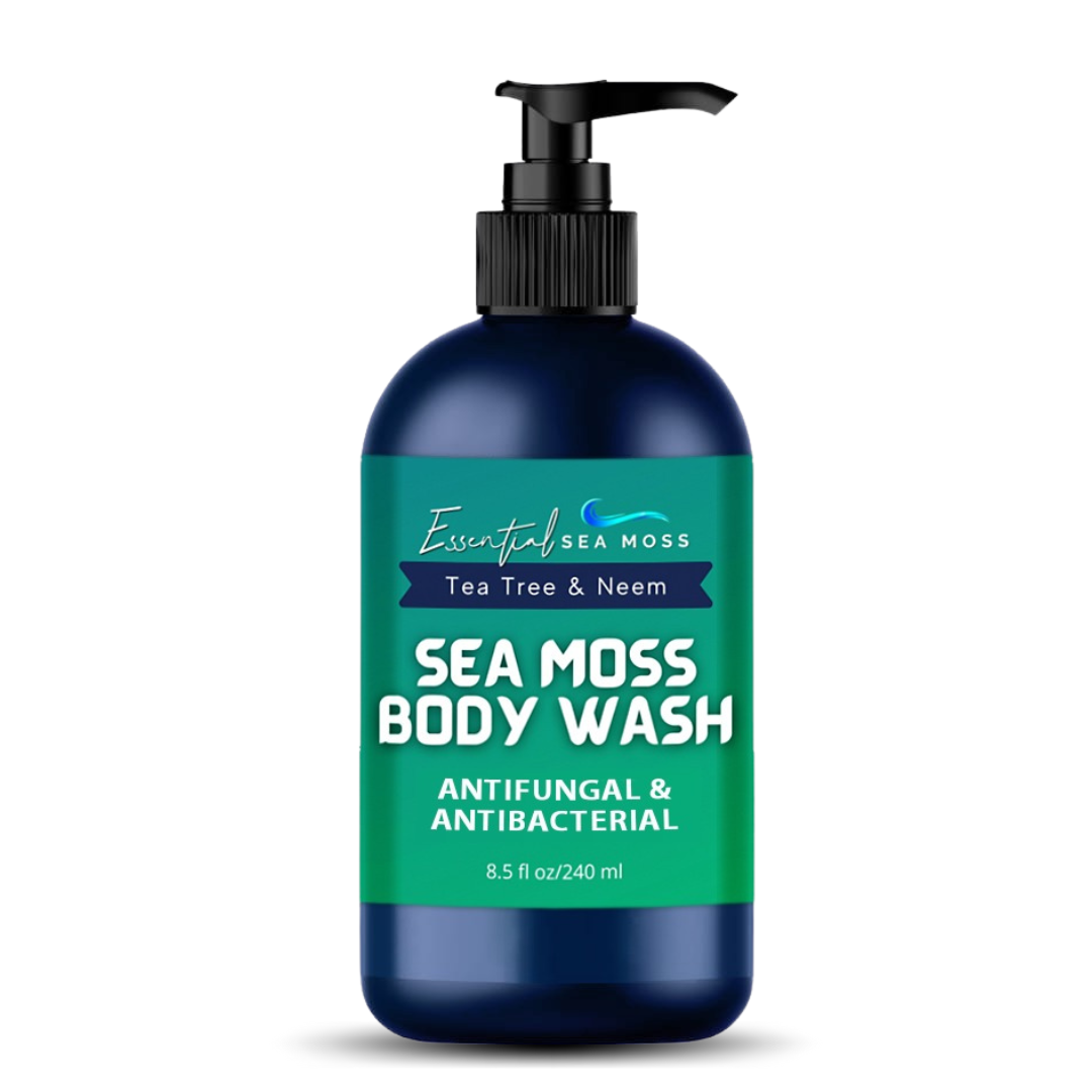 Sea Moss Body Wash Infused with Tea Tree & Neem